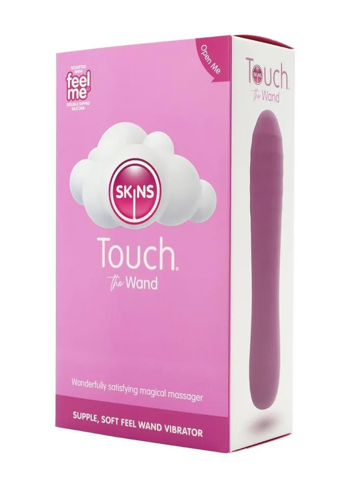 Skins Touch The Wand Rechargeable Silicone Vibrator Skins Female Sex Toys